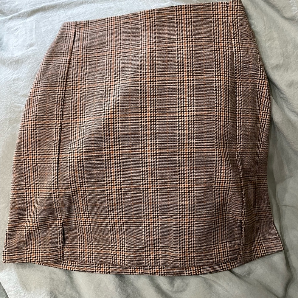 John Galt Brown Skirt